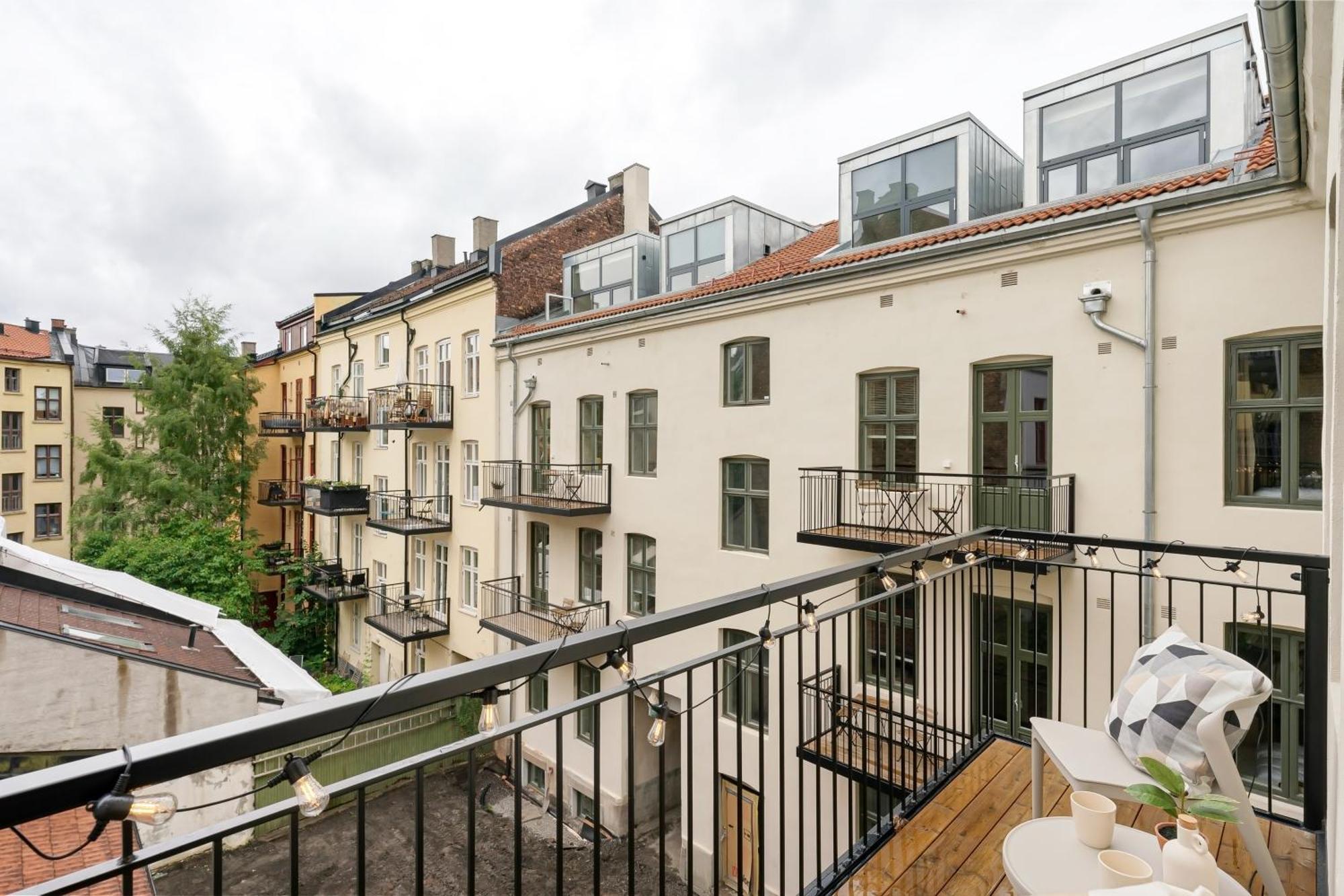 Dinbnb Apartments Gruenerlokka I 2-Bedroom With Balcony Oslo Exterior photo