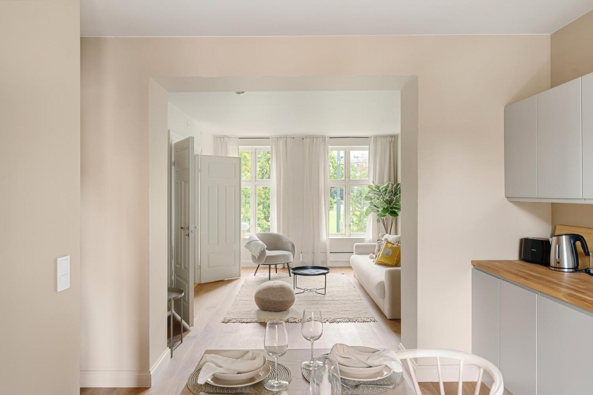 Dinbnb Apartments Gruenerlokka I 2-Bedroom With Balcony Oslo Exterior photo